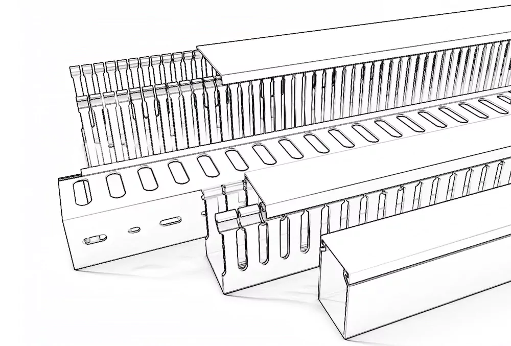 Anpassade PVC-ledningskanaler
